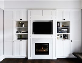 Custom Cabinets - Built-in TV Photo 4