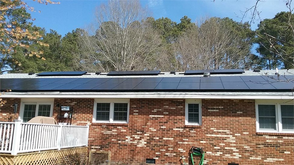 Solar Panels Project in Fredericksberg, VA by AAPCO Home Improvement