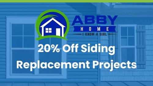 20% Off Siding Replacement Projects!