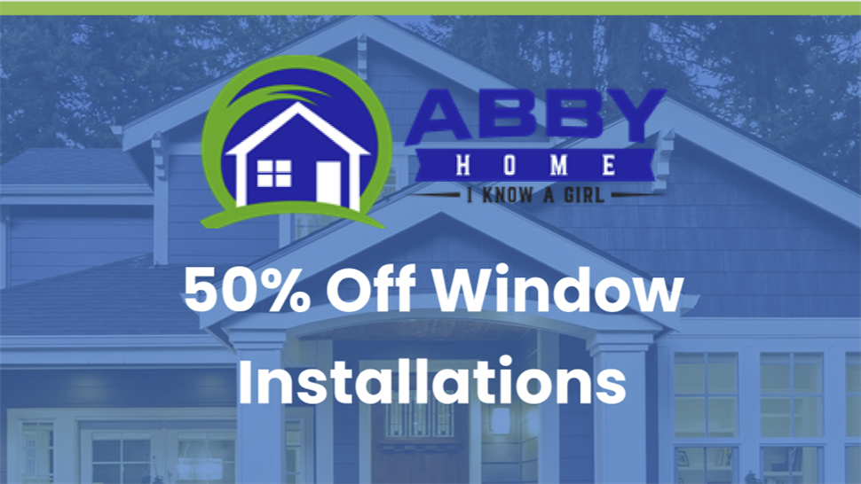 Save Big with 50% Off Window Installation!