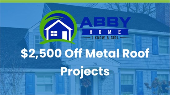 $2,500 Off Metal Roof!