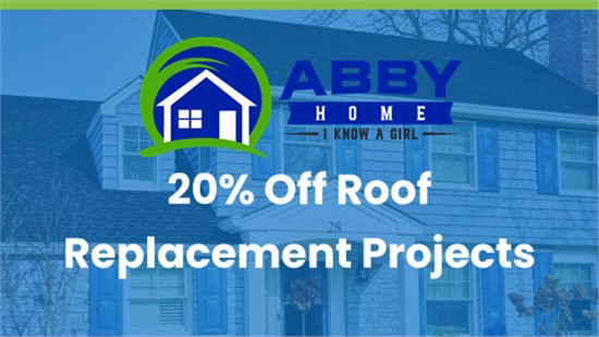 20% Off Roof Replacement Projects!