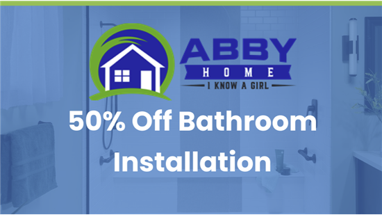 50% Off Bathroom Installation