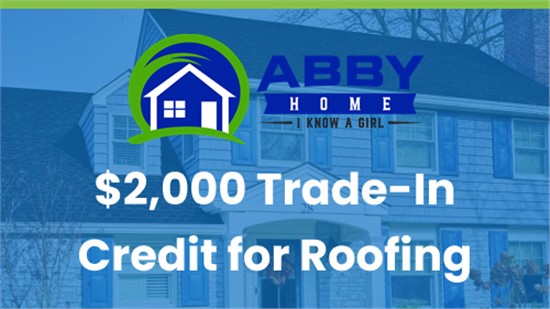 Spring roofing promotion graphic showing limited-time savings on roof replacement services.