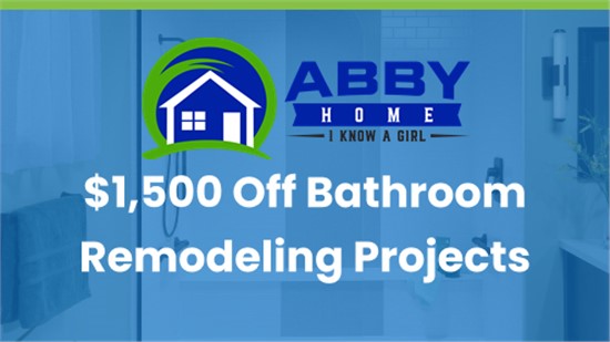 $1,500 Off Bathroom Remodeling Projects