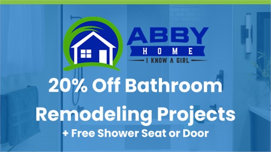 20% Off Bathroom Remodeling Projects