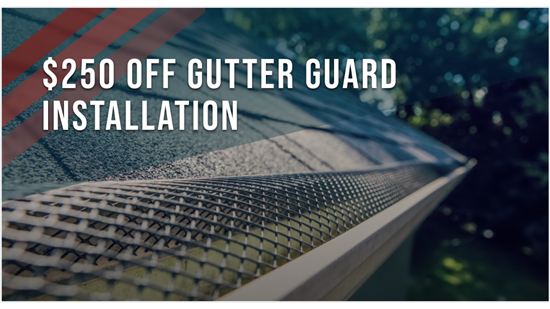 Save Up to $250 on New Gutter Guard Installation