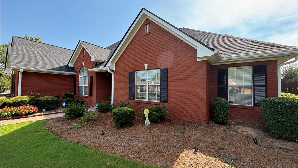Gutters Project in Conyers, Georgia by Adamson Roofing Company