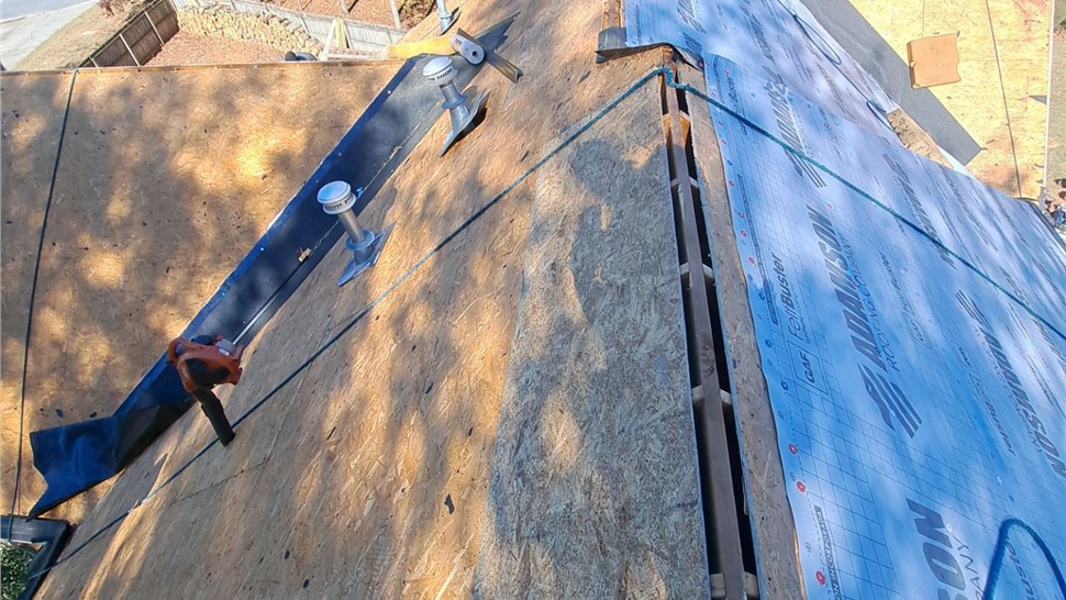 Roofing Project in Powder Springs, Georgia by Adamson Roofing Company