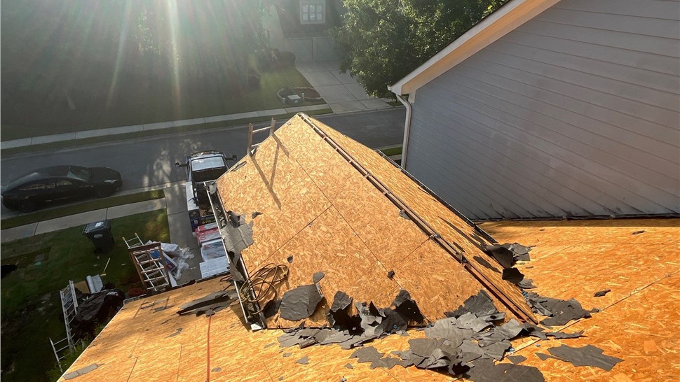 Roofing Project in Mableton, Georgia by Adamson Roofing Company