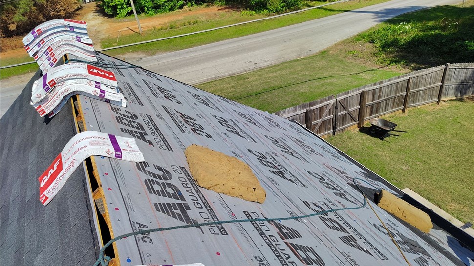 Roofing Project in Stonecrest, Georgia by Adamson Roofing Company