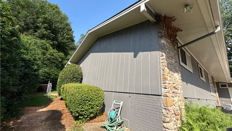 Gutters, Roofing Project in Dunwoody, Georgia by Adamson Roofing Company