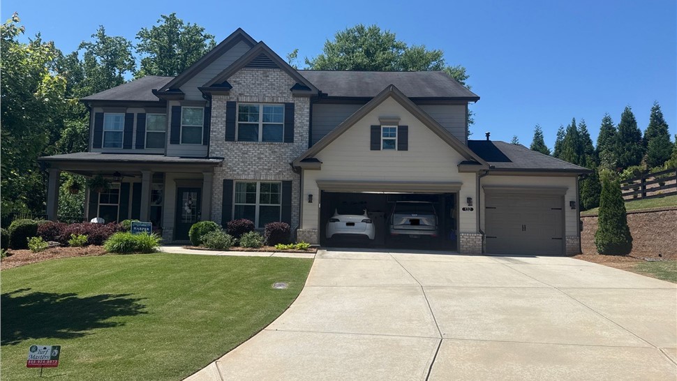 Roofing Project in Canton, Georgia by Adamson Roofing Company