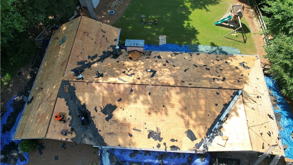 Roofing Project in Marietta, Georgia by Adamson Roofing Company