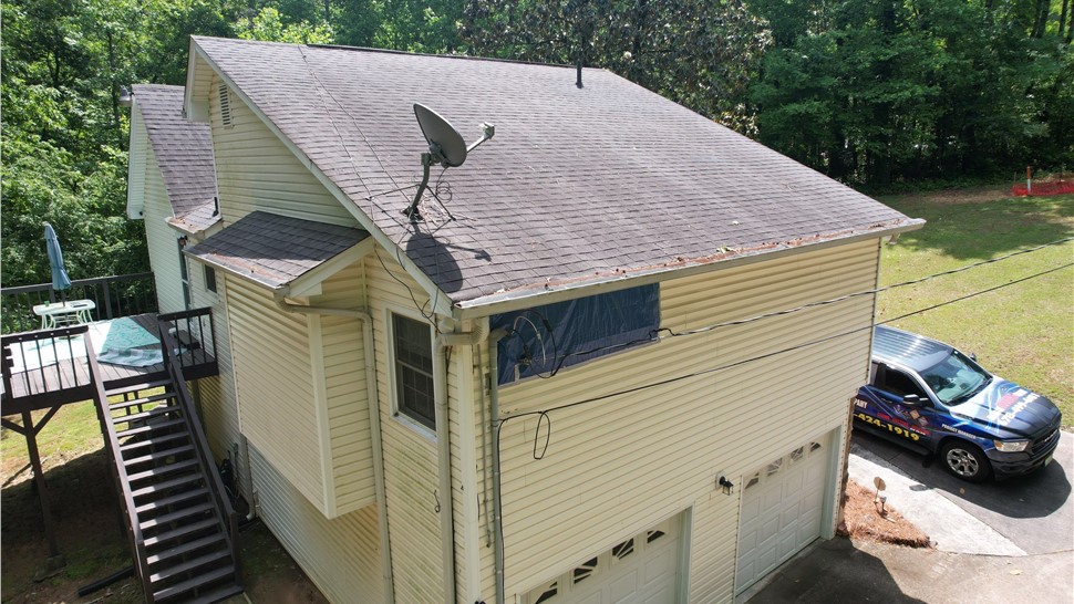 Decks, Roofing, Siding Project in Douglasville, Georgia by Adamson Roofing Company