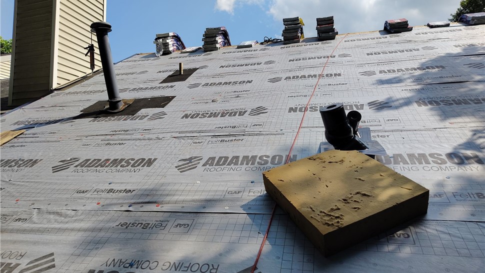 Gutters, Roofing Project in Decatur, Georgia by Adamson Roofing Company