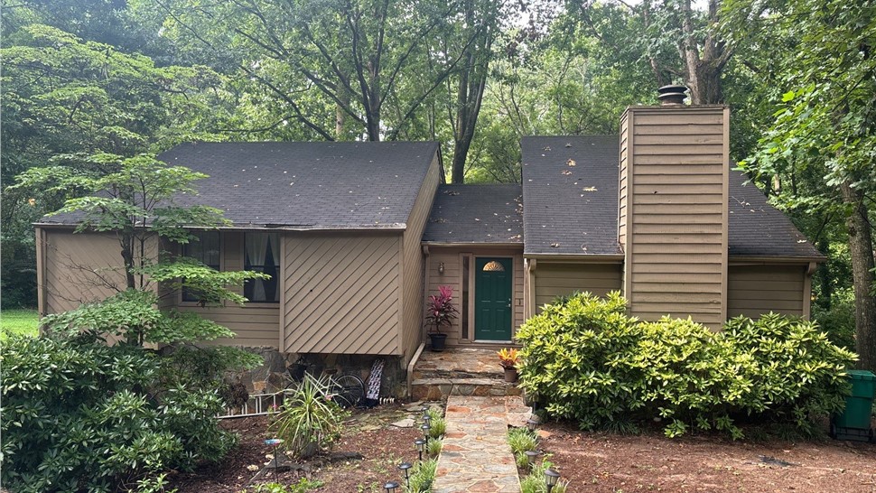 Gutters, Roofing Project in Smyrna, Georgia by Adamson Roofing Company