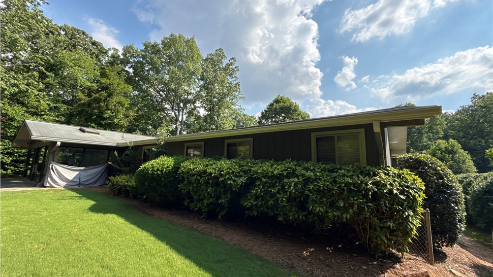 Gutters, Roofing Project in Dunwoody, Georgia by Adamson Roofing Company