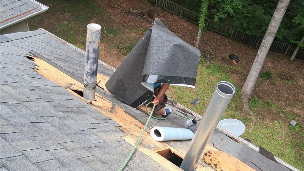 Roofing Project in Marietta, Georgia by Adamson Roofing Company