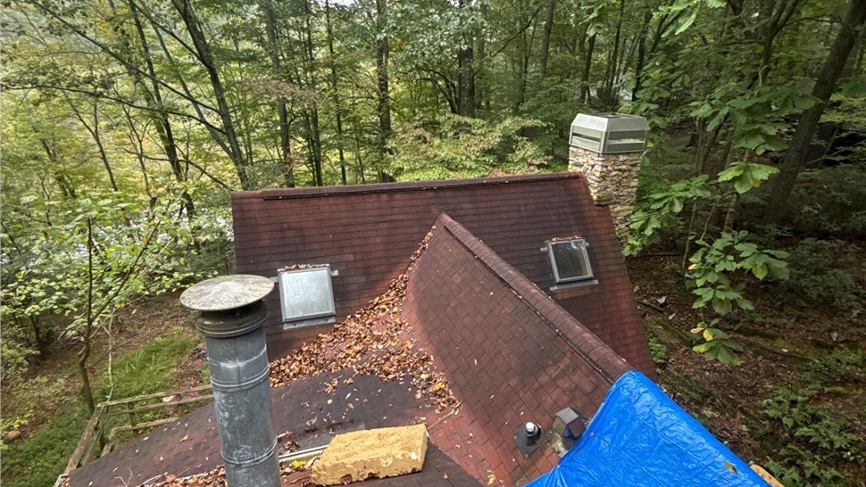 Gutters, Roofing Project in Roswell, Georgia by Adamson Roofing Company