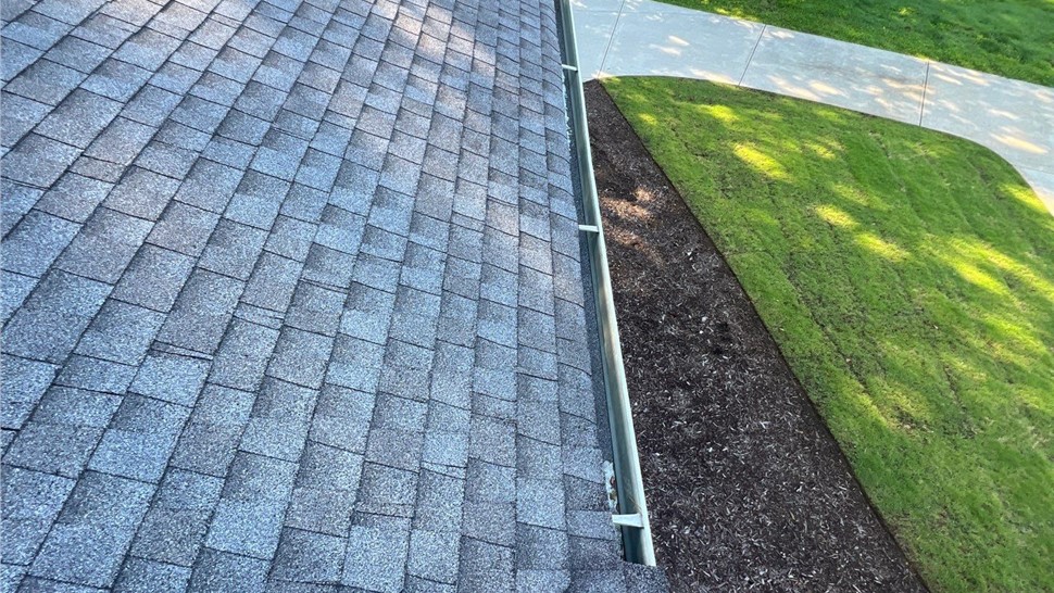 Gutters, Roofing Project in Atlanta, Georgia by Adamson Roofing Company