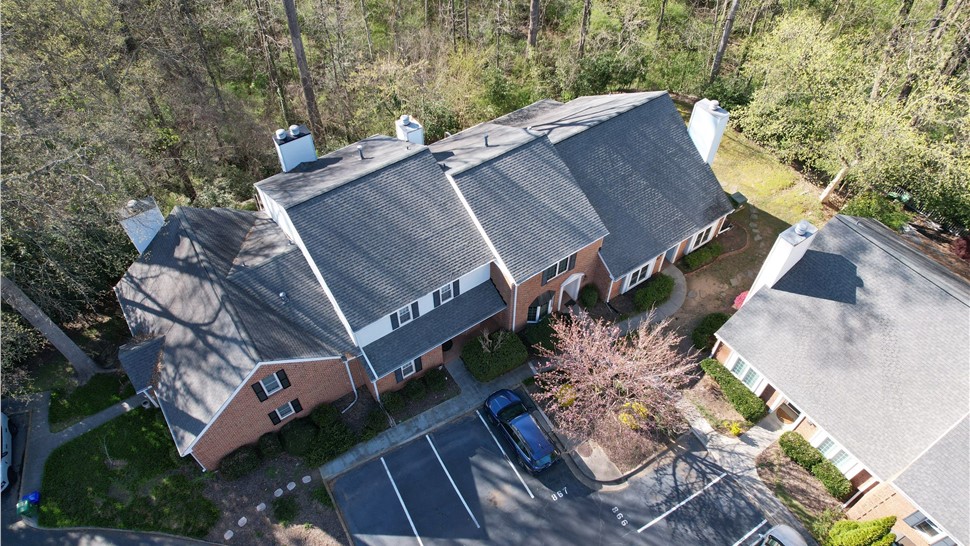 Gutters, Roofing Project in Decatur, Georgia by Adamson Roofing Company