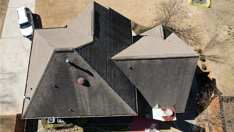 Roofing Project in Woodstock, Georgia by Adamson Roofing Company
