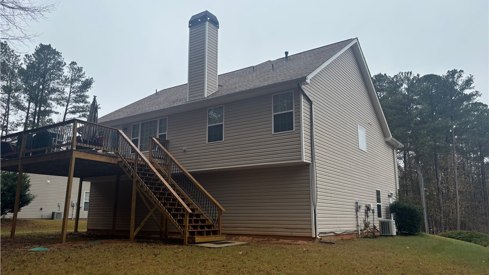 Roofing Project in Dallas, Georgia by Adamson Roofing Company