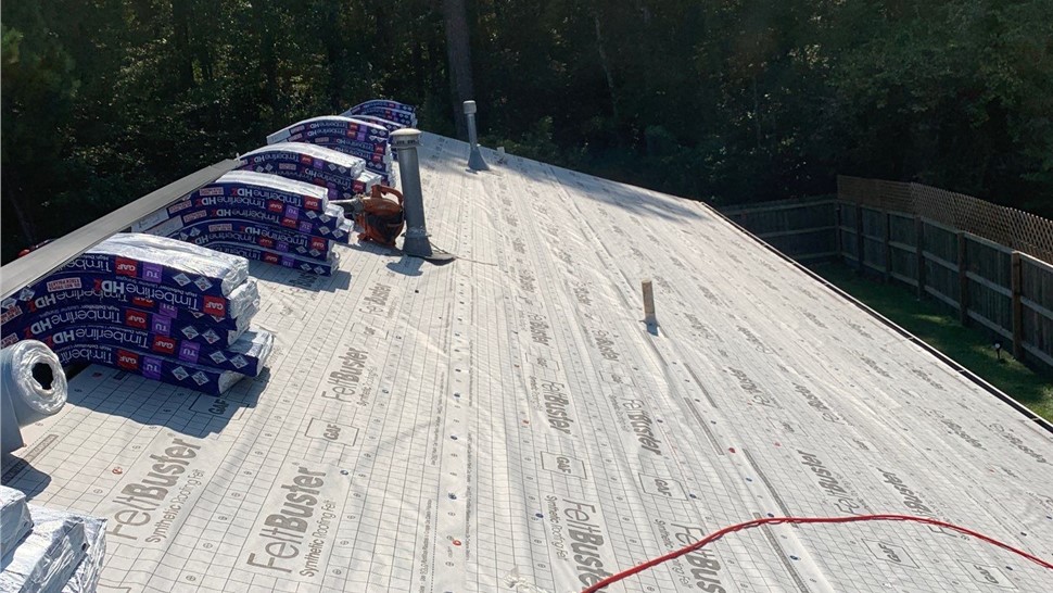 Roofing Project in Powder Springs, Georgia by Adamson Roofing Company