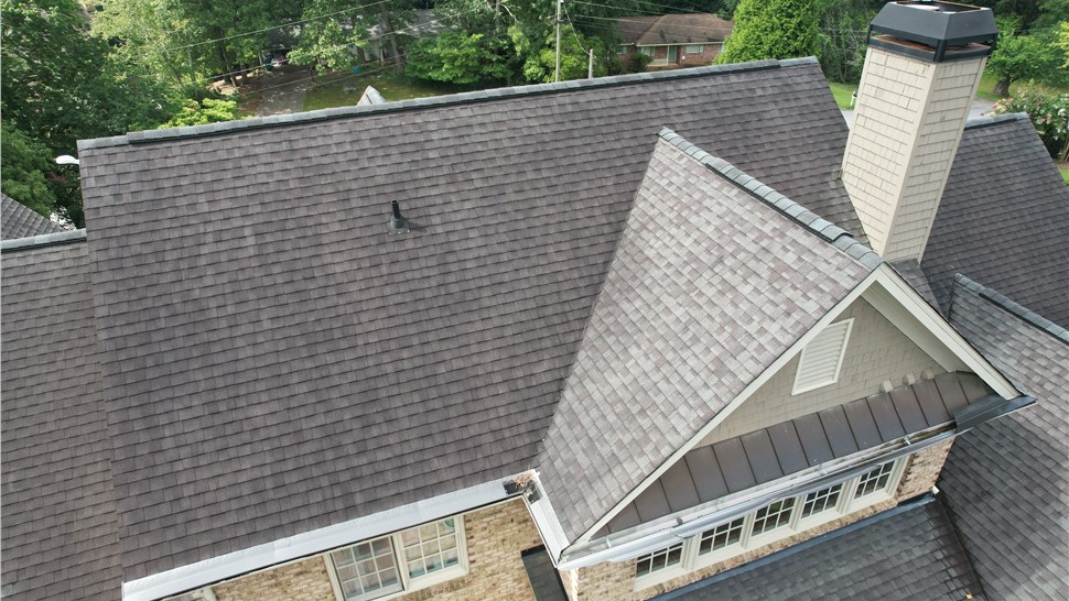 Roofing, Storm Damage Project in Atlanta, Georgia by Adamson Roofing Company