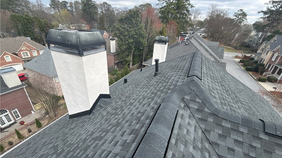 Roofing Project in Atlanta, Georgia by Adamson Roofing Company