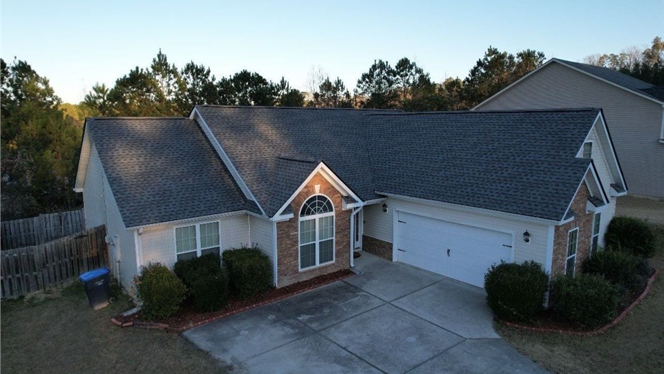 Roofing Project in Hephzibah, Georgia by Adamson Roofing Company