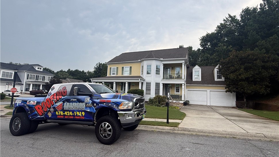 Roofing Project in Mableton, Georgia by Adamson Roofing Company