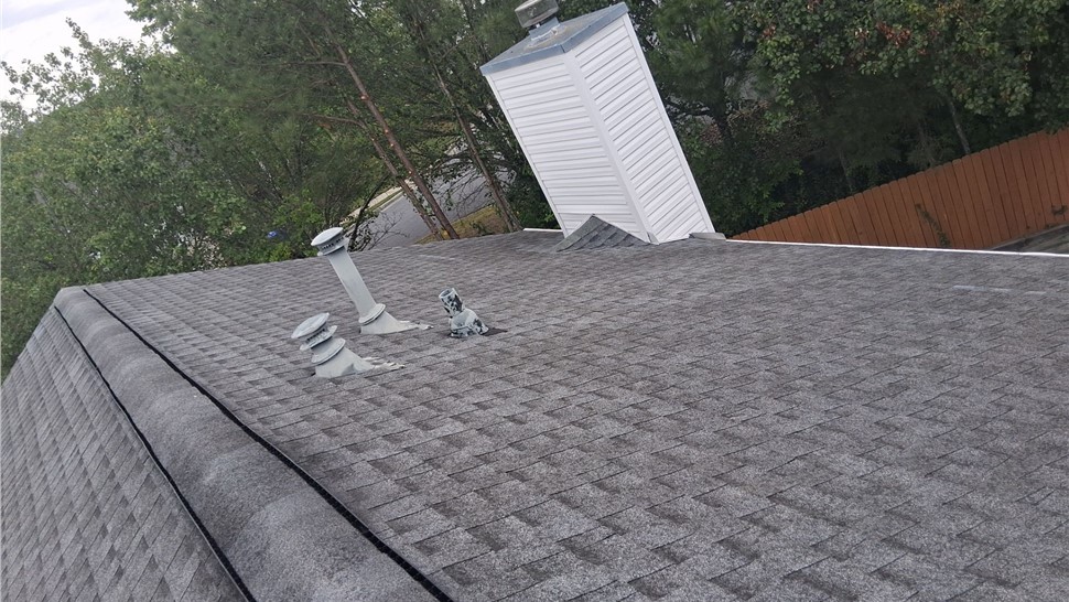 Roofing Project in Dallas, Georgia by Adamson Roofing Company