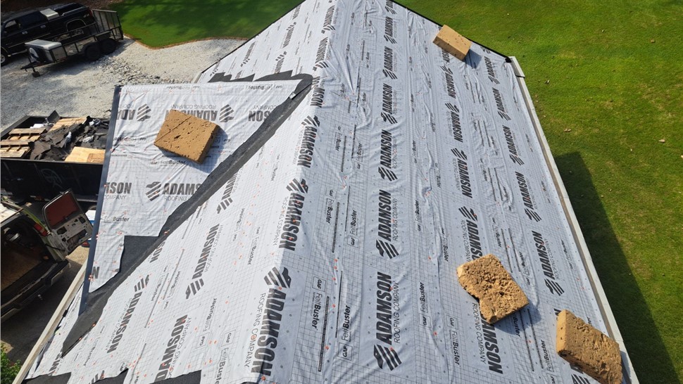 Roofing Project in Dallas, Georgia by Adamson Roofing Company