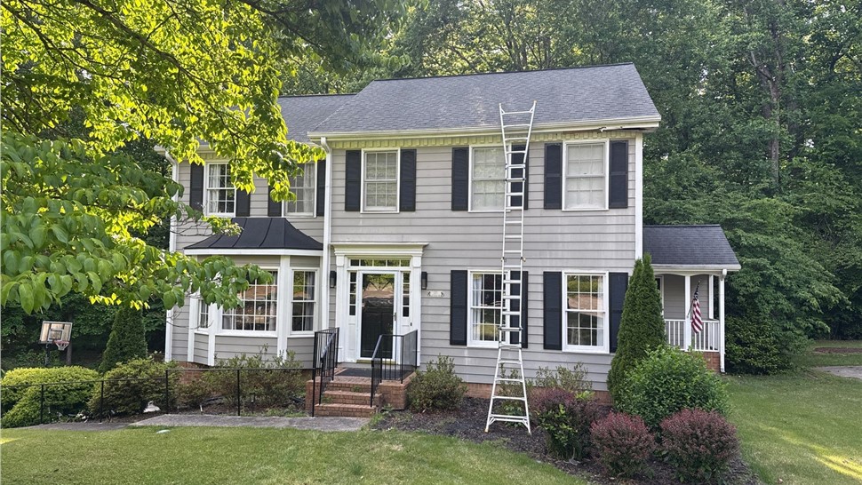 Gutters, Roofing Project in Marietta, Georgia by Adamson Roofing Company