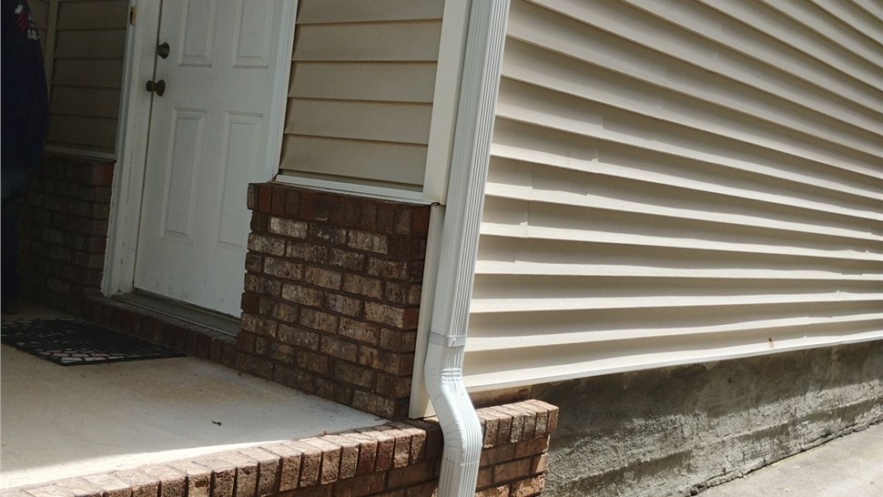 Gutters, Roofing Project in Lithonia, Georgia by Adamson Roofing Company
