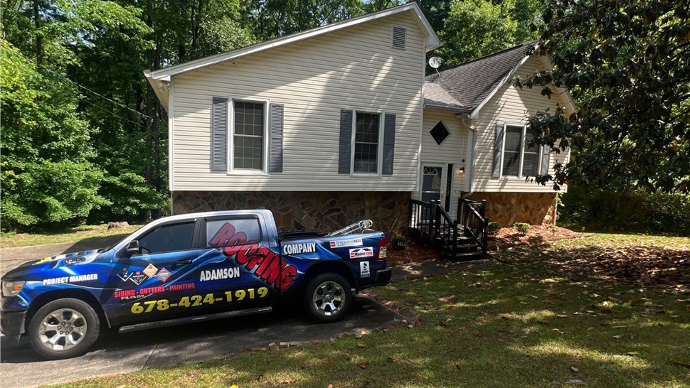 Decks, Roofing, Siding Project in Douglasville, Georgia by Adamson Roofing Company