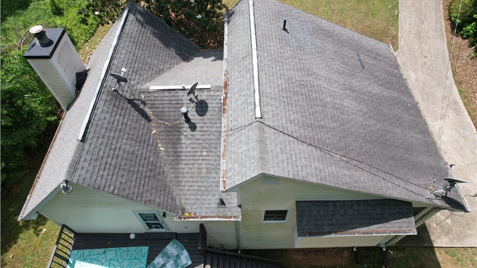 Decks, Roofing, Siding Project in Douglasville, Georgia by Adamson Roofing Company