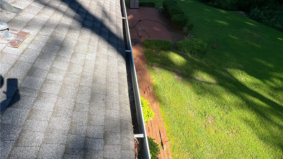 Gutters, Roofing Project in Atlanta, Georgia by Adamson Roofing Company