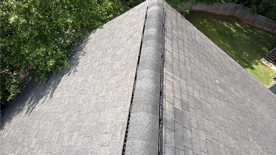 Gutters, Roofing Project in Mableton, Georgia by Adamson Roofing Company