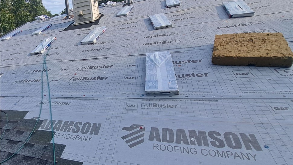 Roofing Project in Stockbridge, Georgia by Adamson Roofing Company