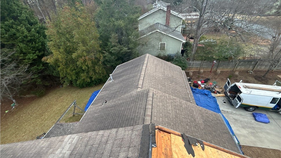 Roofing, Siding Project in Marietta, Georgia by Adamson Roofing Company