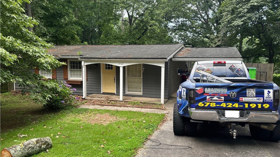 Roofing Project in Smyrna, Georgia by Adamson Roofing Company