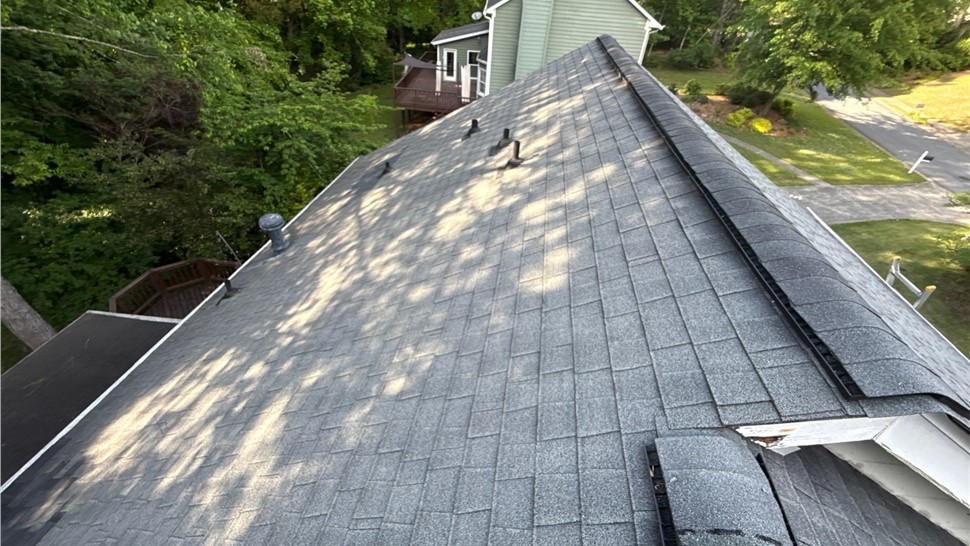 Gutters, Roofing Project in Marietta, Georgia by Adamson Roofing Company