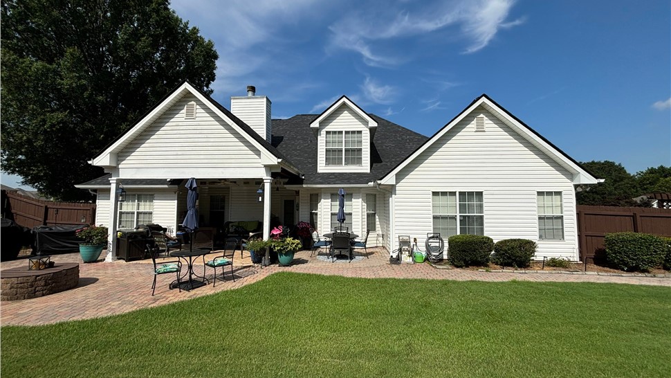 Gutters Project in Conyers, Georgia by Adamson Roofing Company