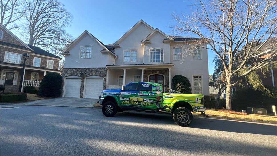 Roofing Project in Atlanta, Georgia by Adamson Roofing Company