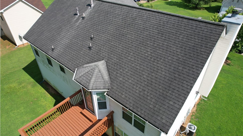 Gutters, Roofing Project in Rex, Georgia by Adamson Roofing Company