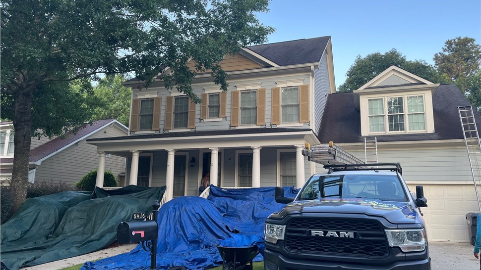 Roofing Project in Mableton, Georgia by Adamson Roofing Company