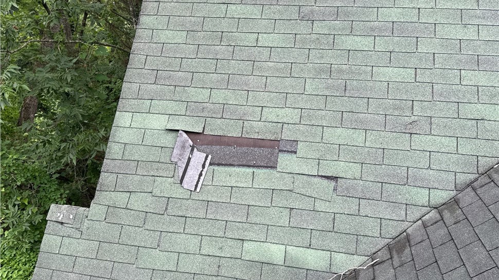 Roofing, Storm Damage Project in East Point, Georgia by Adamson Roofing Company